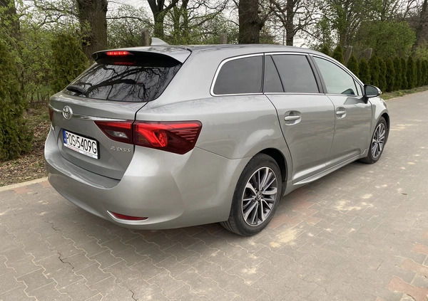 Toyota Avensis cena 39900 przebieg: 157451, rok produkcji 2015 z Odolanów małe 92